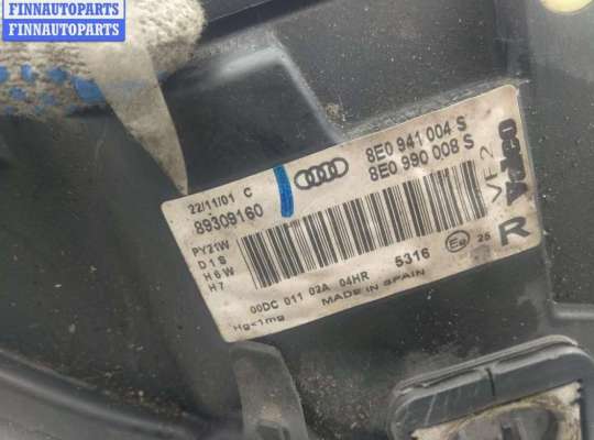 купить Фара правая на Audi A4 B6 (2001-2004)
