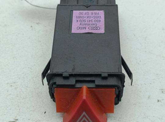 купить Кнопка аварийной сигнализации (аварийки) на Audi A6 C5 (1997-2005)