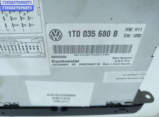 купить Аудиомагнитола на Volkswagen Passat B6