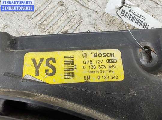 Вентилятор радиатора на Opel Zafira A