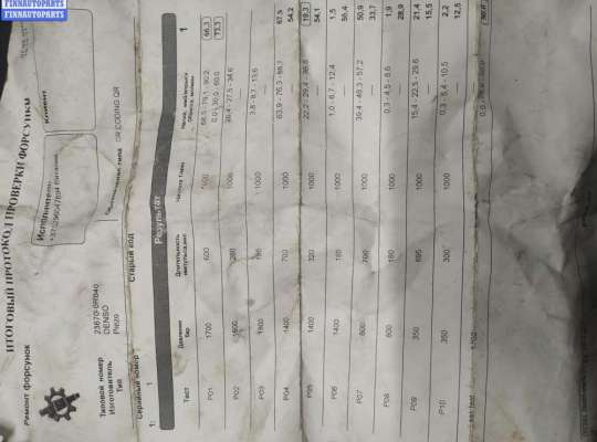 Форсунка топливная на Toyota Avensis II (T250)