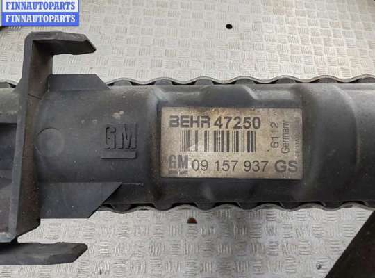 Радиатор основной на Opel Astra G / Classic