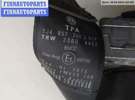 Ремень безопасности передний правый VG1886230 на Volkswagen Bora