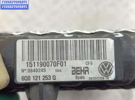 купить Радиатор основной на Skoda Fabia mk2 (5J) 2007-2014