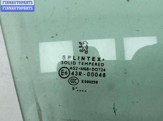 купить Стекло двери передней правой на Peugeot 307