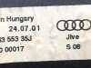 купить Шторка багажника на Audi A4 B6 (2001-2004)