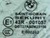 купить Стекло двери задней правой на BMW X3 E83 (2003-2010)