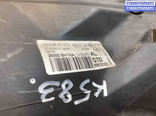 купить Фара левая на Nissan Note Note (E11) 2008-2013 рестайлинг