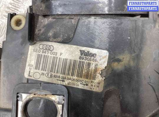 Фара передняя на Audi A4 (8E/8H, B6)