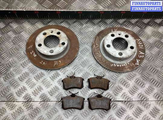 купить Диск тормозной задний на Audi A3 A3 I (8L) 2000-2003 рестайлинг