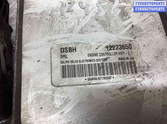 ЭБУ ДВС (блок управления двигателем) на Opel Astra G / Classic