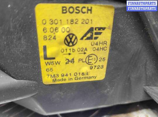 купить Фара левая на Volkswagen Sharan Sharan I (7M) 2003-2010 2-й рестайлинг