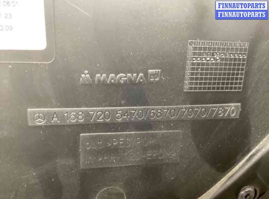 купить Обшивка двери передней правой (дверная карта) на Mercedes A A (W168) 1997-2004