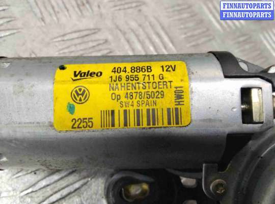 купить Моторчик заднего стеклоочистителя (дворника) на Skoda Fabia Fabia I (6Y) 2004-2007 рестайлинг