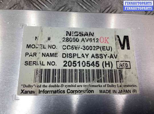 купить Дисплей на Nissan Primera Primera III (P12) 2002-2008