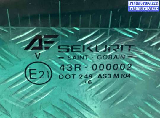 купить Стекло двери задней левой на Volkswagen Sharan Sharan I (7M) 2003-2010 2-й рестайлинг