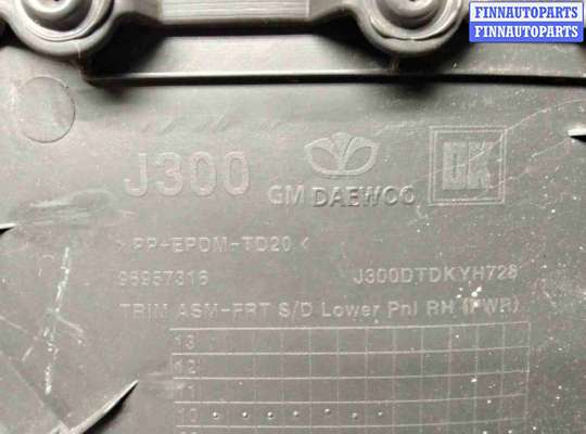 купить Обшивка двери передней правой (дверная карта) на Chevrolet Cruze Cruze I (J300) 2009-2015