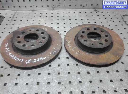 купить Диск тормозной передний на Volkswagen Golf Golf V (1K) 2004-2009