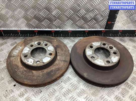 Диск тормозной на Volkswagen Touareg I (7L)