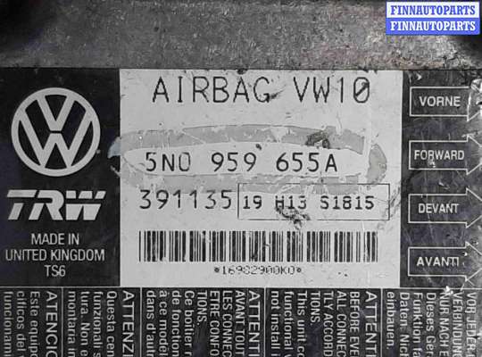 ЭБУ AIRBAG (электронный блок управления подушками безопасности) на Volkswagen Passat B6 (3C)