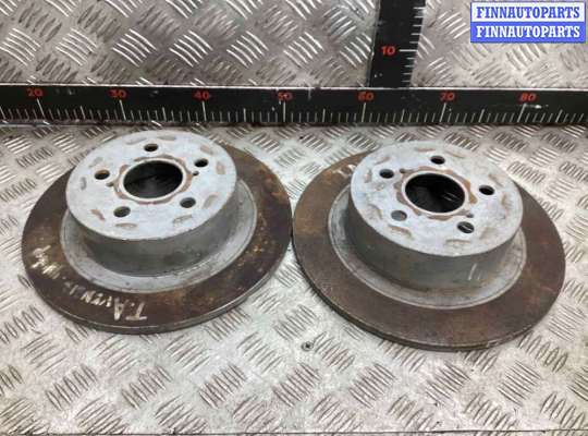 Диск тормозной задний TT866084 на Toyota Avensis Avensis II (T250) 2003-2008