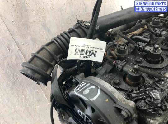 Двигатель OP1668865 на Opel Meriva A 2002-2010