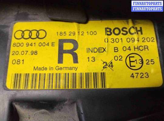 Фара передняя на Audi A4 (8D, B5)