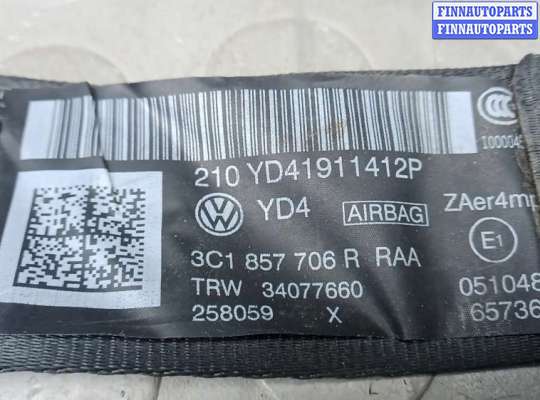 купить ремень безопасности с пиропатроном сиденья переднего на VOLKSWAGEN PASSAT B7