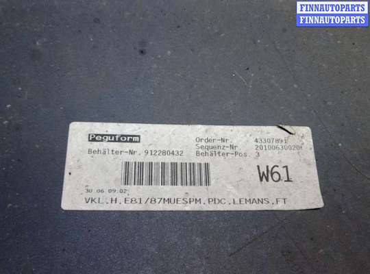 купить бампер задний на BMW 1 E81