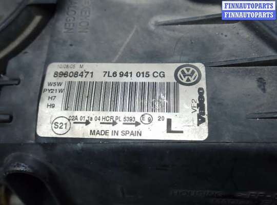 Фара передняя на Volkswagen Touareg I (7L)