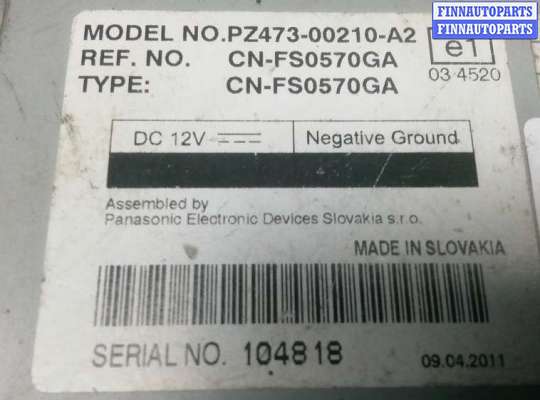 купить блок радио на TOYOTA AVENSIS T27