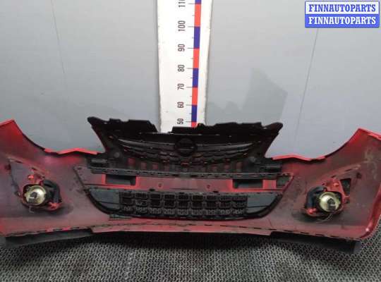 Бампер передний на Opel Corsa D