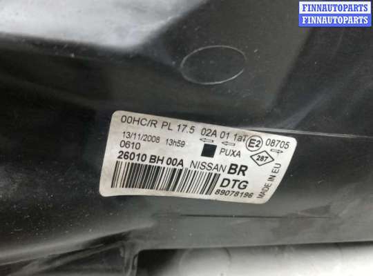 купить фара правая на NISSAN NOTE E11