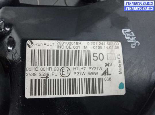 купить фара правая на RENAULT MEGANE 3