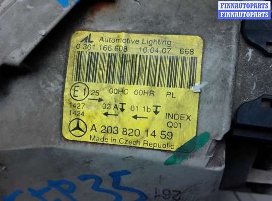 купить фара правая на MERCEDES BENZ C-CLASS W203