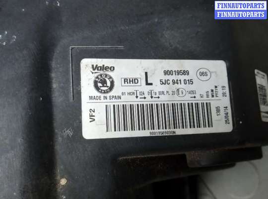 купить фара левая на SKODA RAPID