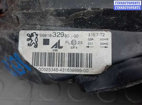 купить фара правая на PEUGEOT 307