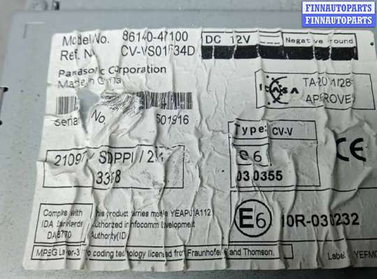 купить магнитола на TOYOTA PRIUS XW30