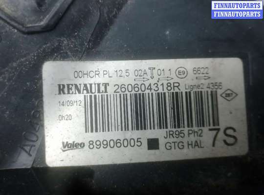купить фара левая на RENAULT SCENIC 3