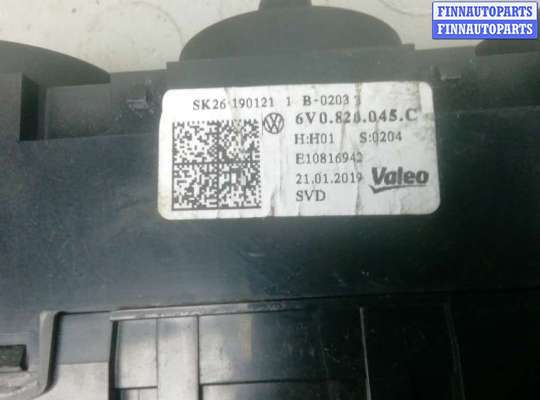 купить блок управления печки и климат-контроля на SKODA FABIA 3