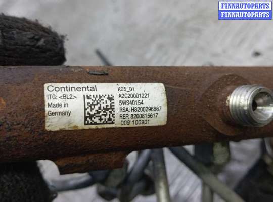 купить топливная рампа дизельная на RENAULT MEGANE 3