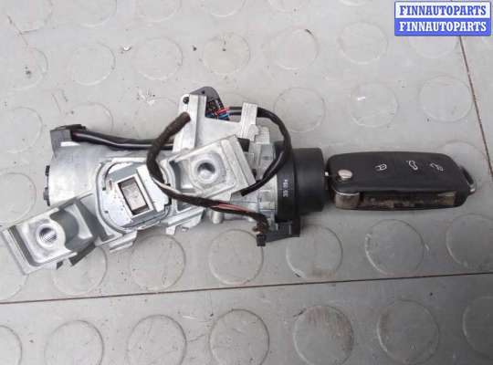 Замок зажигания с ключом на Skoda Superb II (3T) 