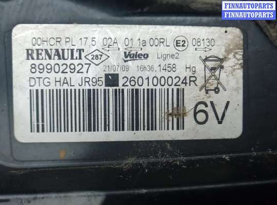 купить фара правая на RENAULT SCENIC 3