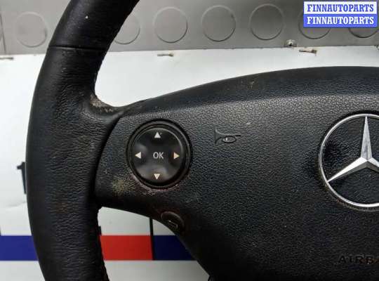 Подушка безопасности водителя (AirBag) на Mercedes-Benz S (W221)