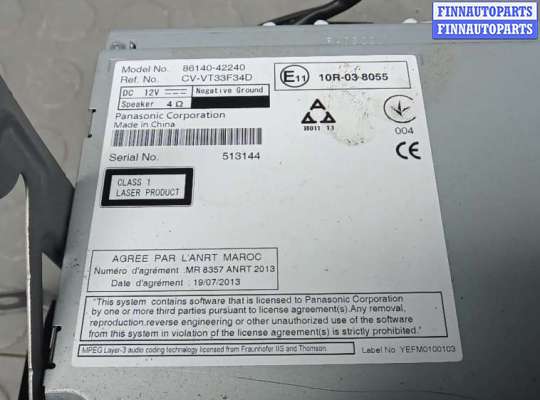 купить магнитола на TOYOTA RAV 4 CA40