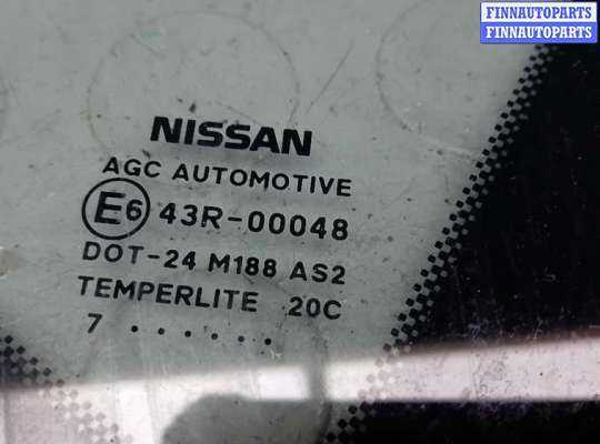 купить стекло кузова боковое заднее правое на NISSAN QASHQAI J10