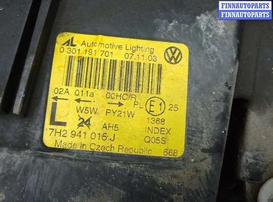 купить фара левая на VOLKSWAGEN TRANSPORTER T5