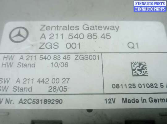 купить блок управления светом на MERCEDES BENZ E-CLASS W211