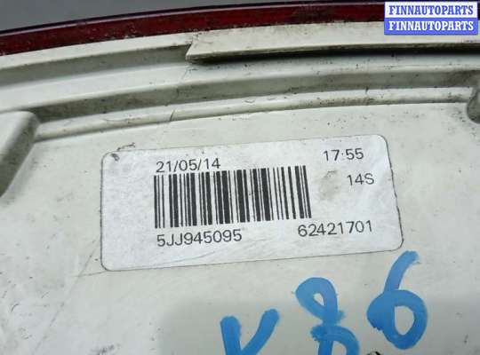 купить фонарь задний левый на SKODA RAPID