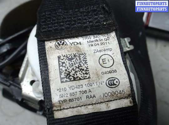 купить ремень безопасности с пиропатроном сиденья переднего на VOLKSWAGEN TIGUAN 1